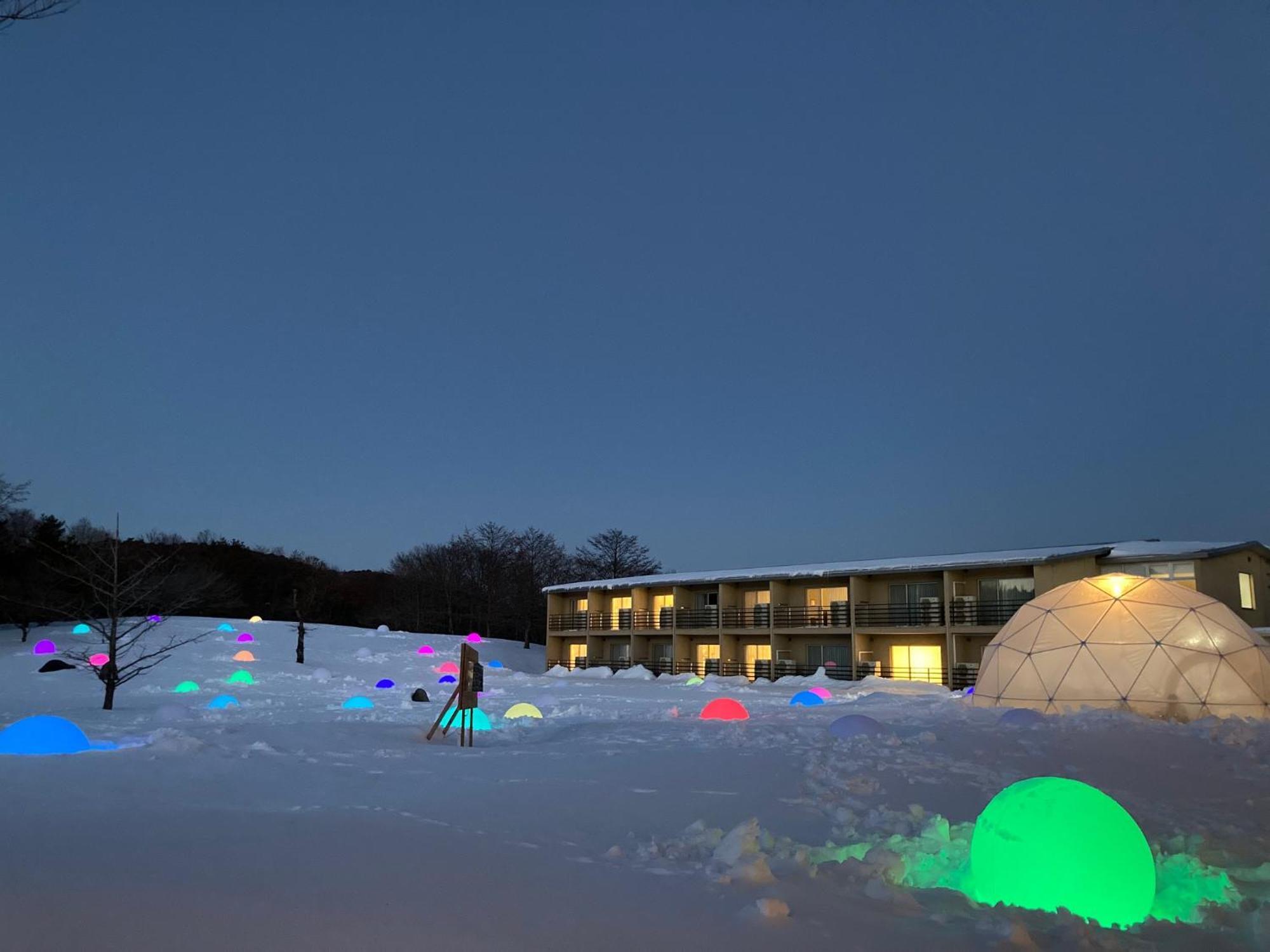 Mineyama Kogen Hotel Relaxia Kamikawa  Eksteriør bilde